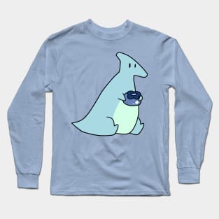 Blueberry Hadrosaurus Long Sleeve T-Shirt